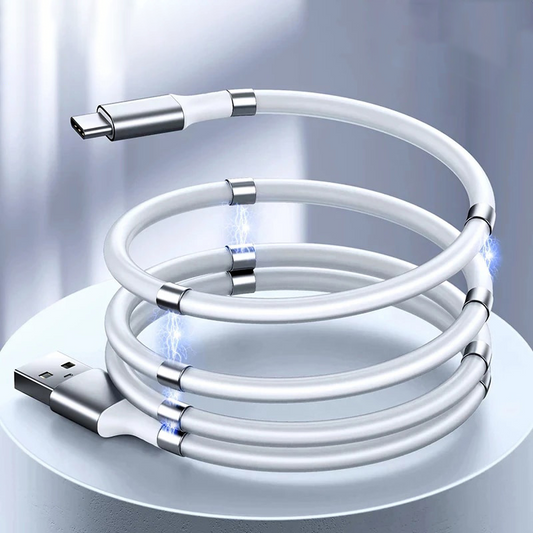 Magnetic Roll-Up USB Cable